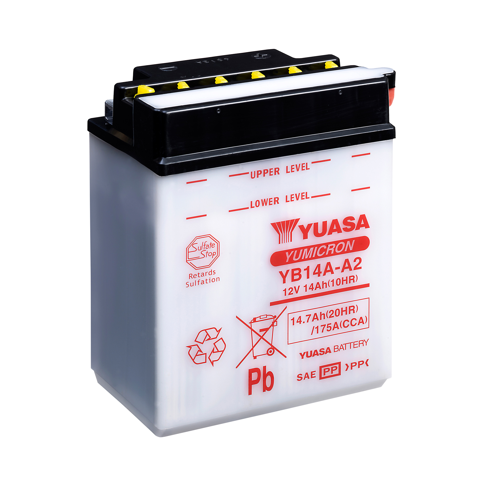 Yuasa Battery YB14A-A2 (cp) with acidpack (4)