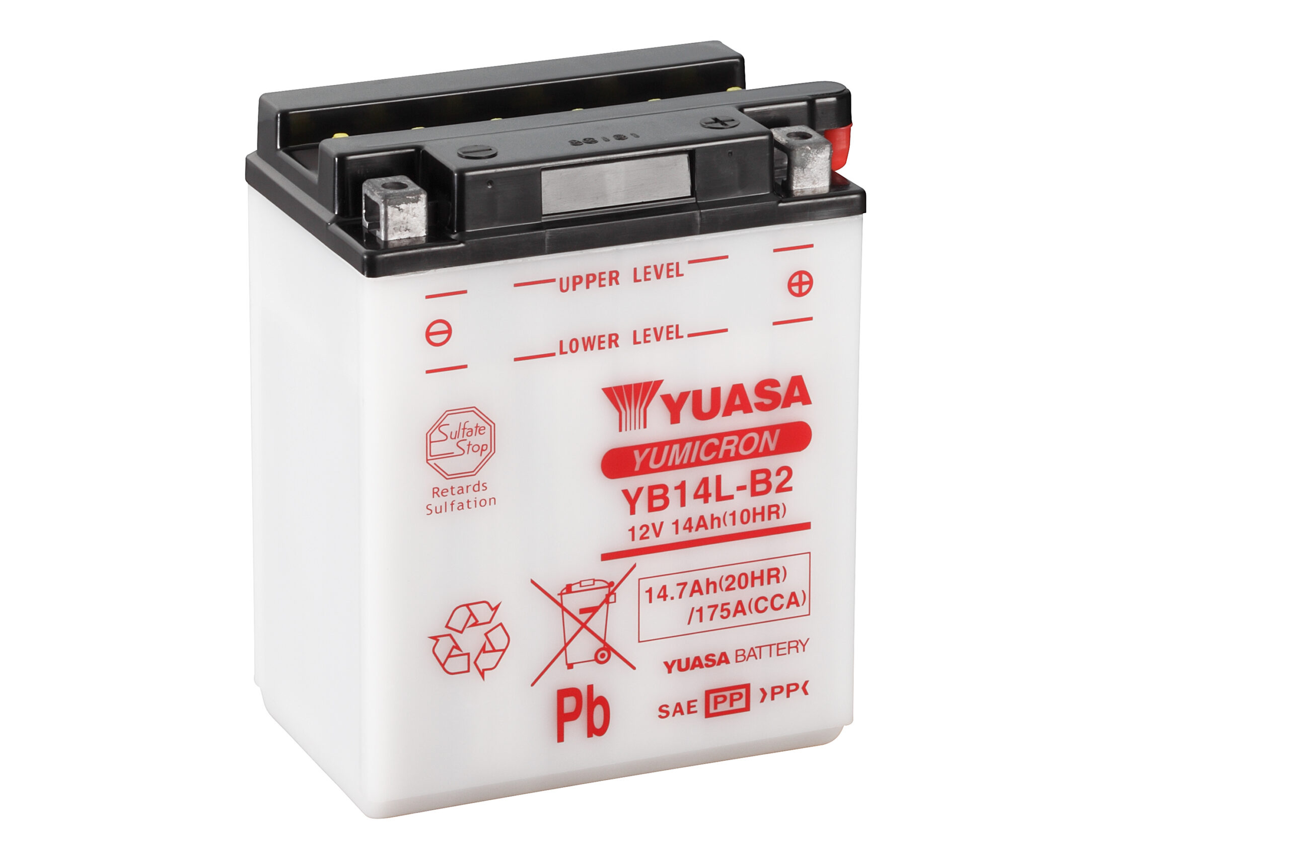 Yuasa Battery YB14L-B2 (cp) with acidpack (4)