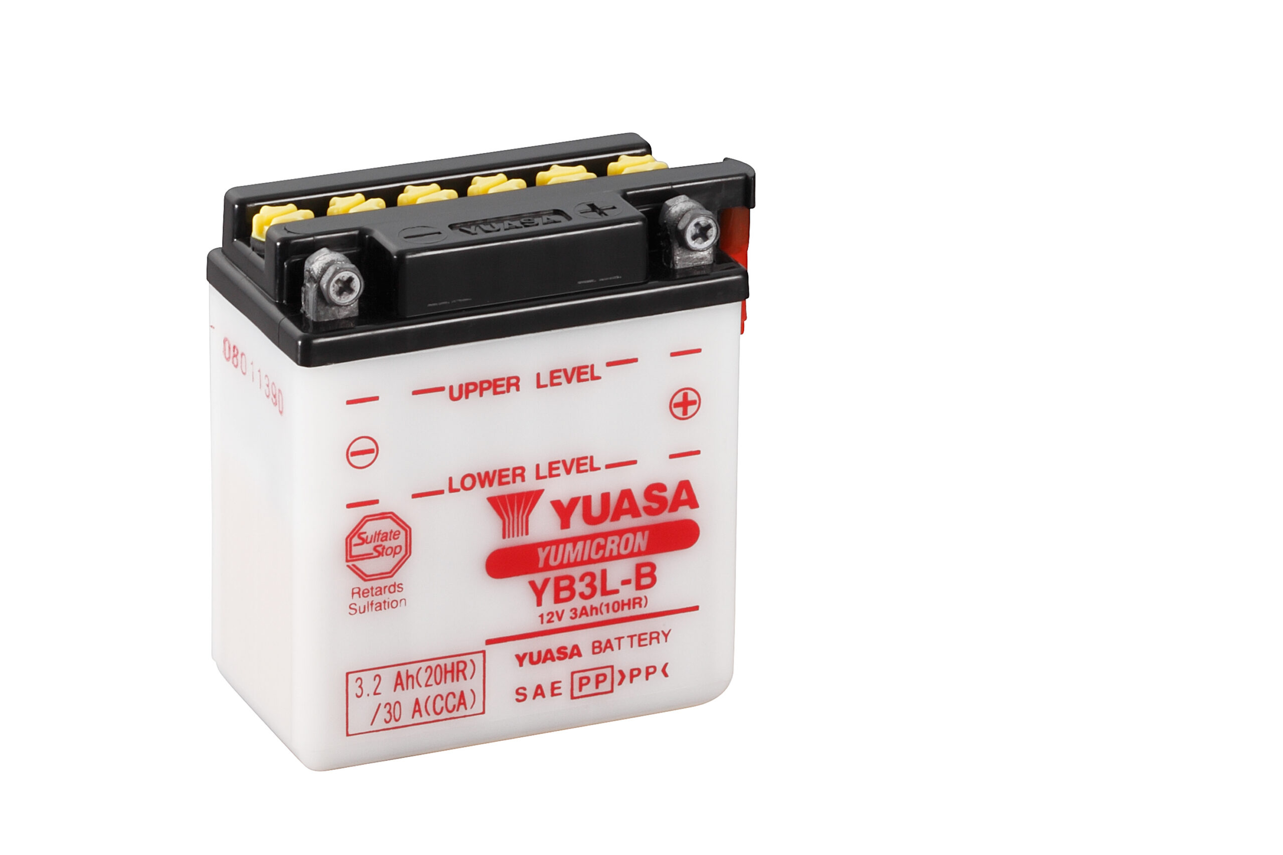 Yuasa Battery YB3L-B (cp) with acidpack (10)