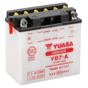 Yuasa Battery,YB7-A (cp) with acidpack (5)