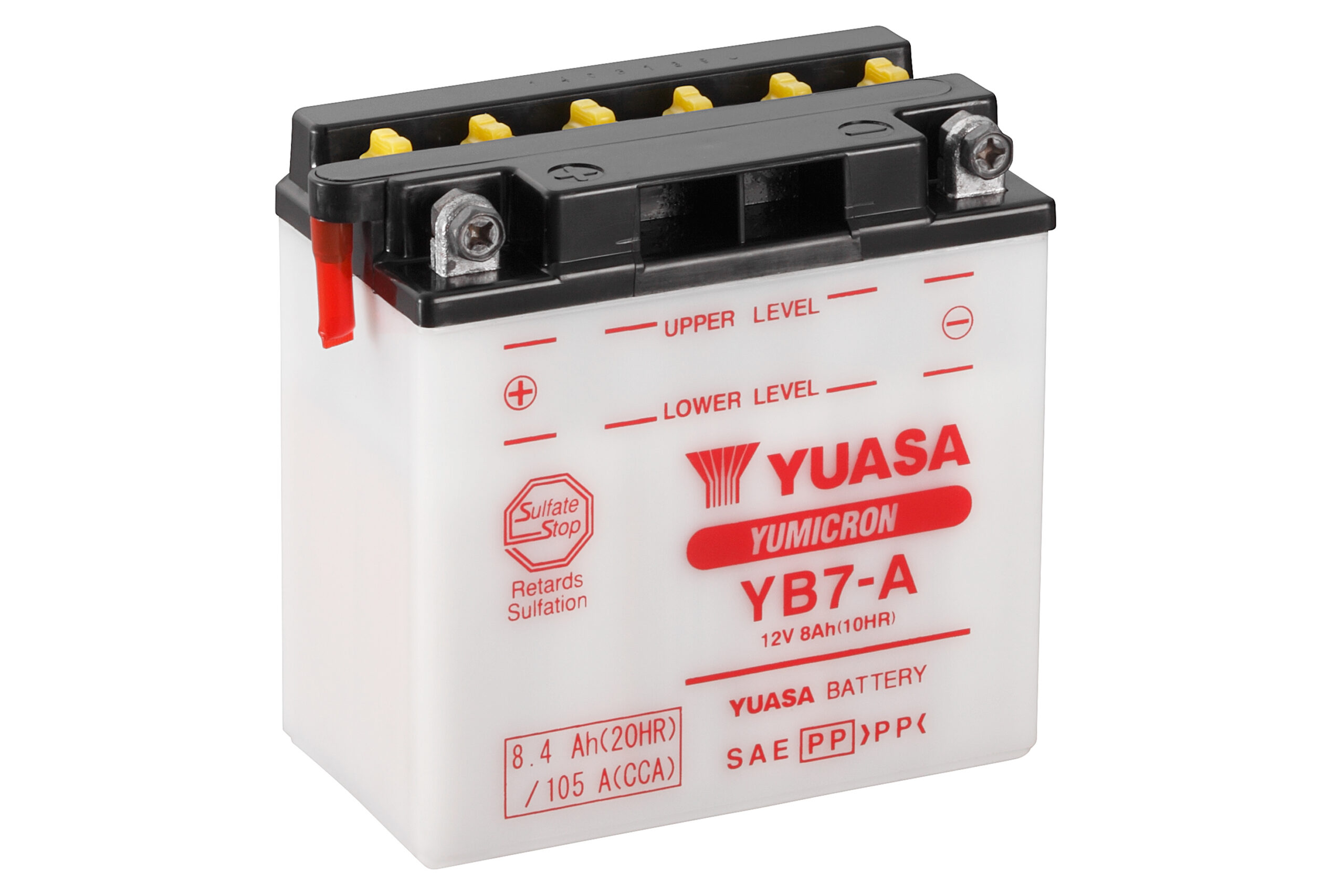 Yuasa Battery,YB7-A (cp) with acidpack (5)