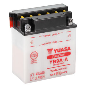 Yuasa Battery YB9A-A (dc) no acid included (5)