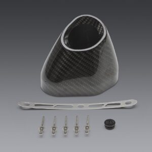 Yoshimura R-77 REPLACEMENT END CAP KIT SLASH-CUT RIGHT SIDE