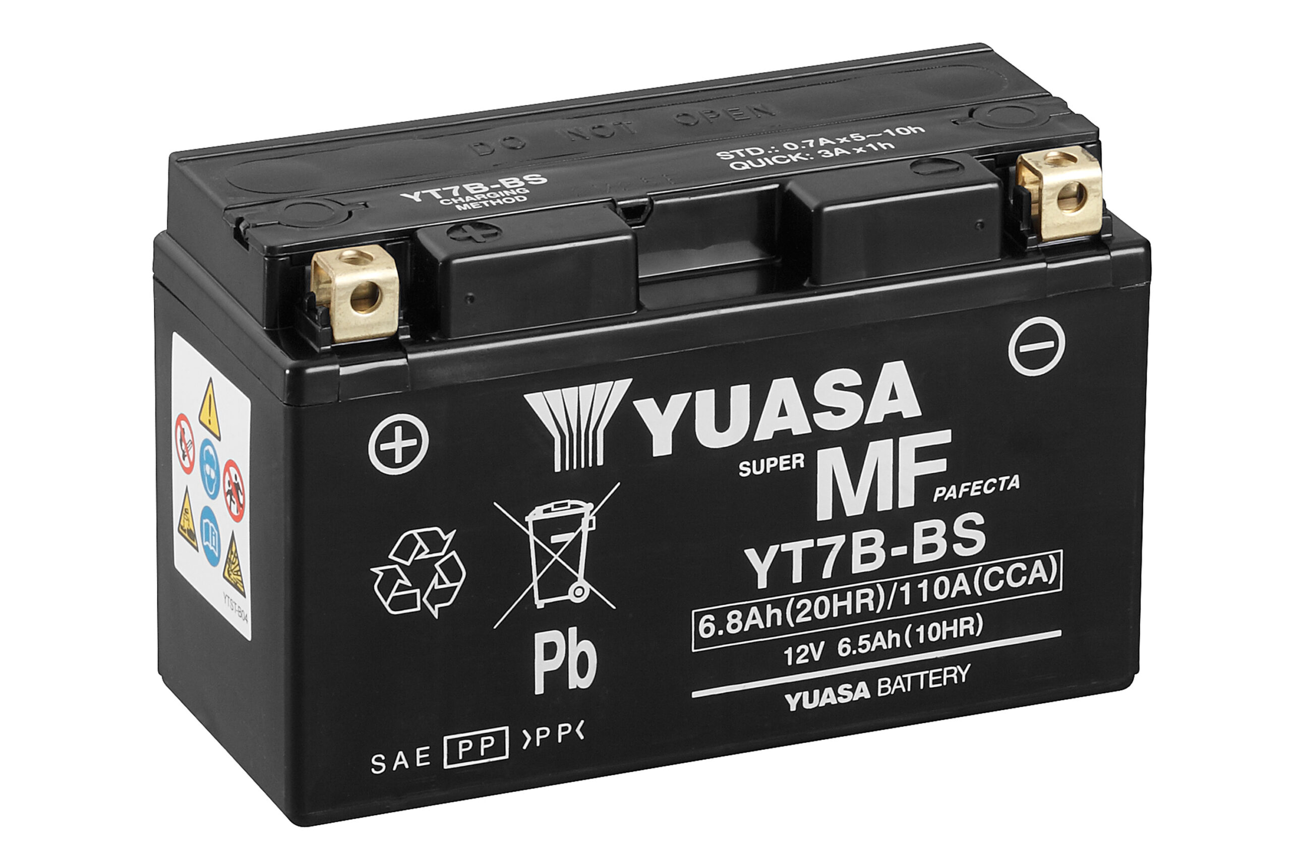 Yuasa Battery,YT7B-BS (cp) with acidpack (6)