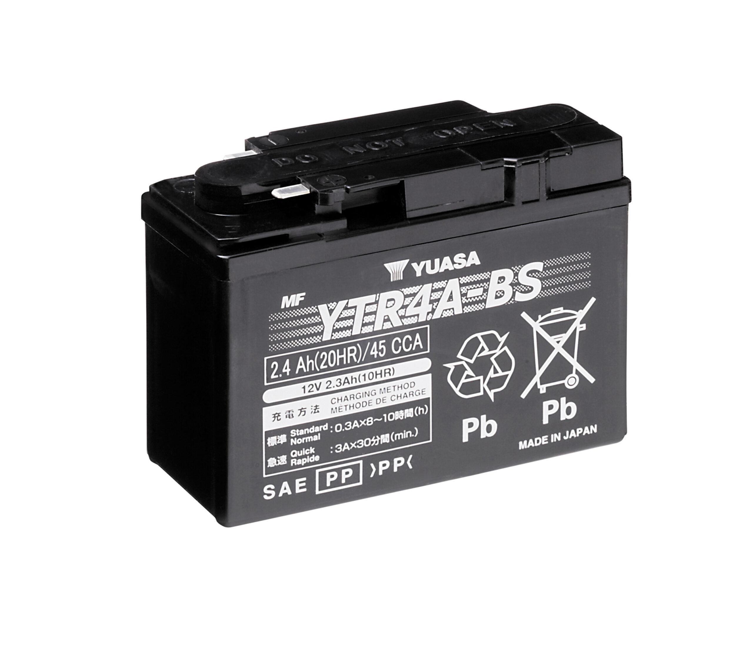 Yuasa Battery YTR4A-BS (cp) with acidpack (6)