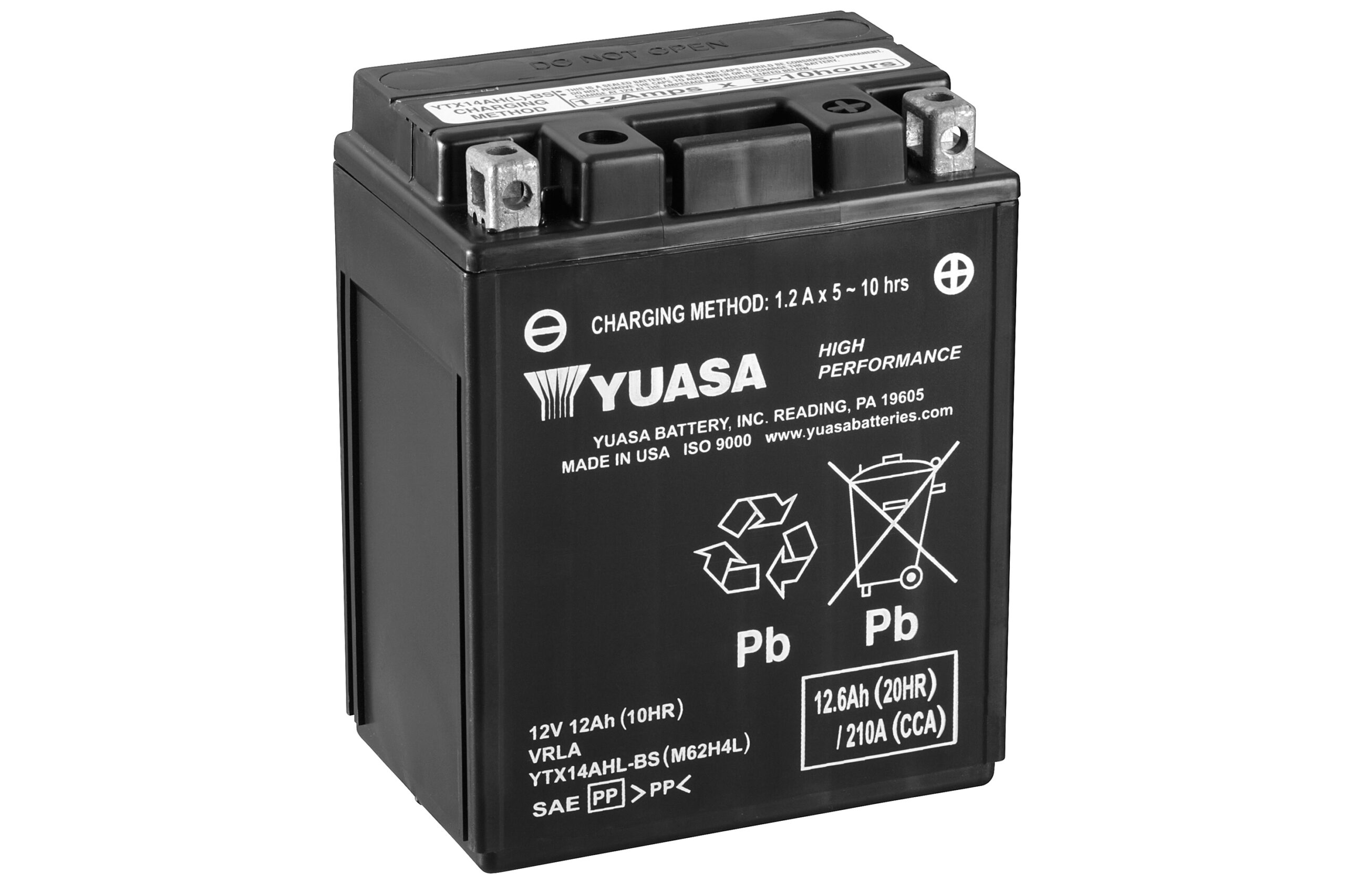 Yuasa Battery, YTX14AHL-BS (cp)