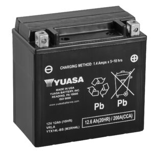 Yuasa Battery, YTX14L-BS (cp)