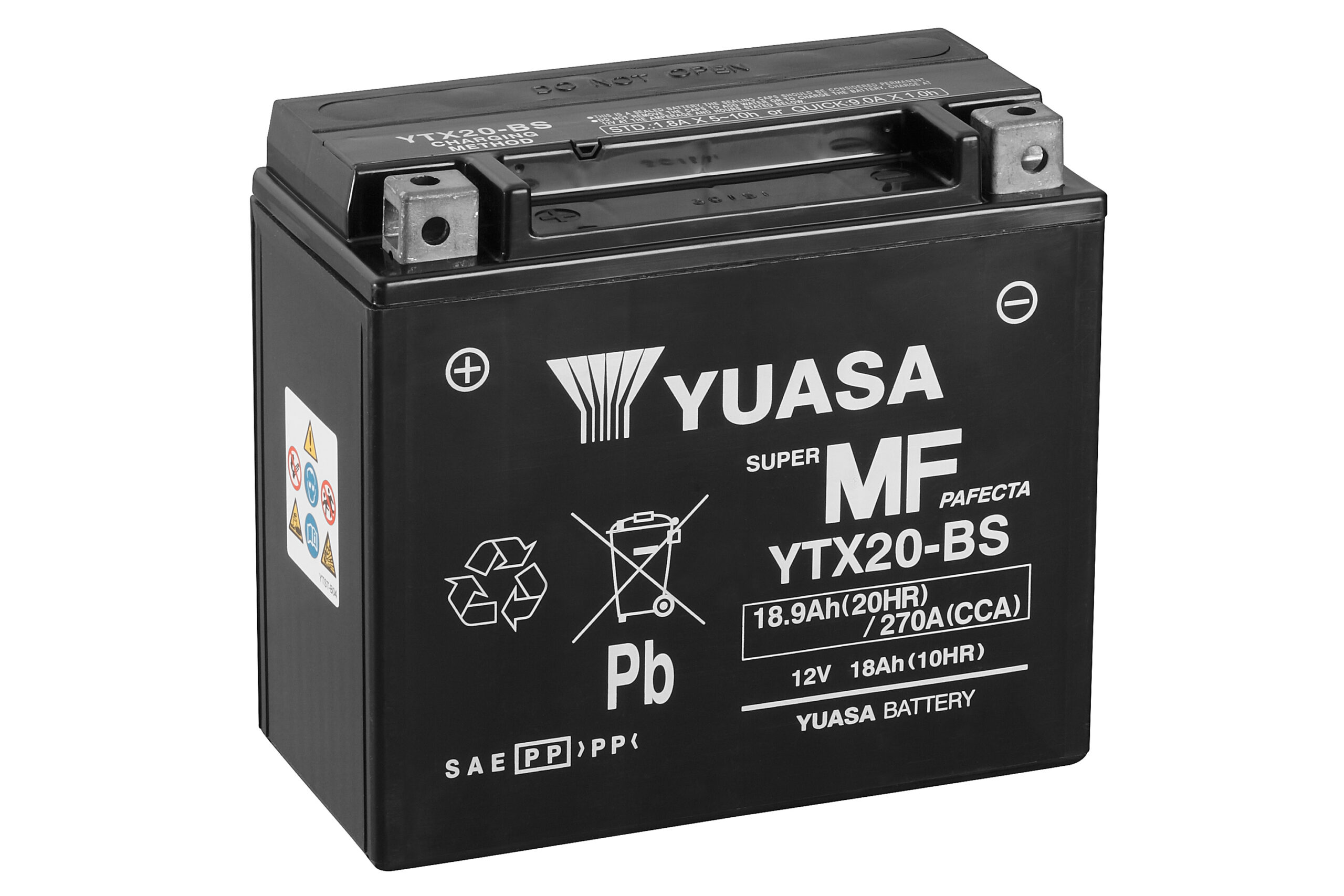 Yuasa Battery YTX20-BS (cp) with acidpack (3)