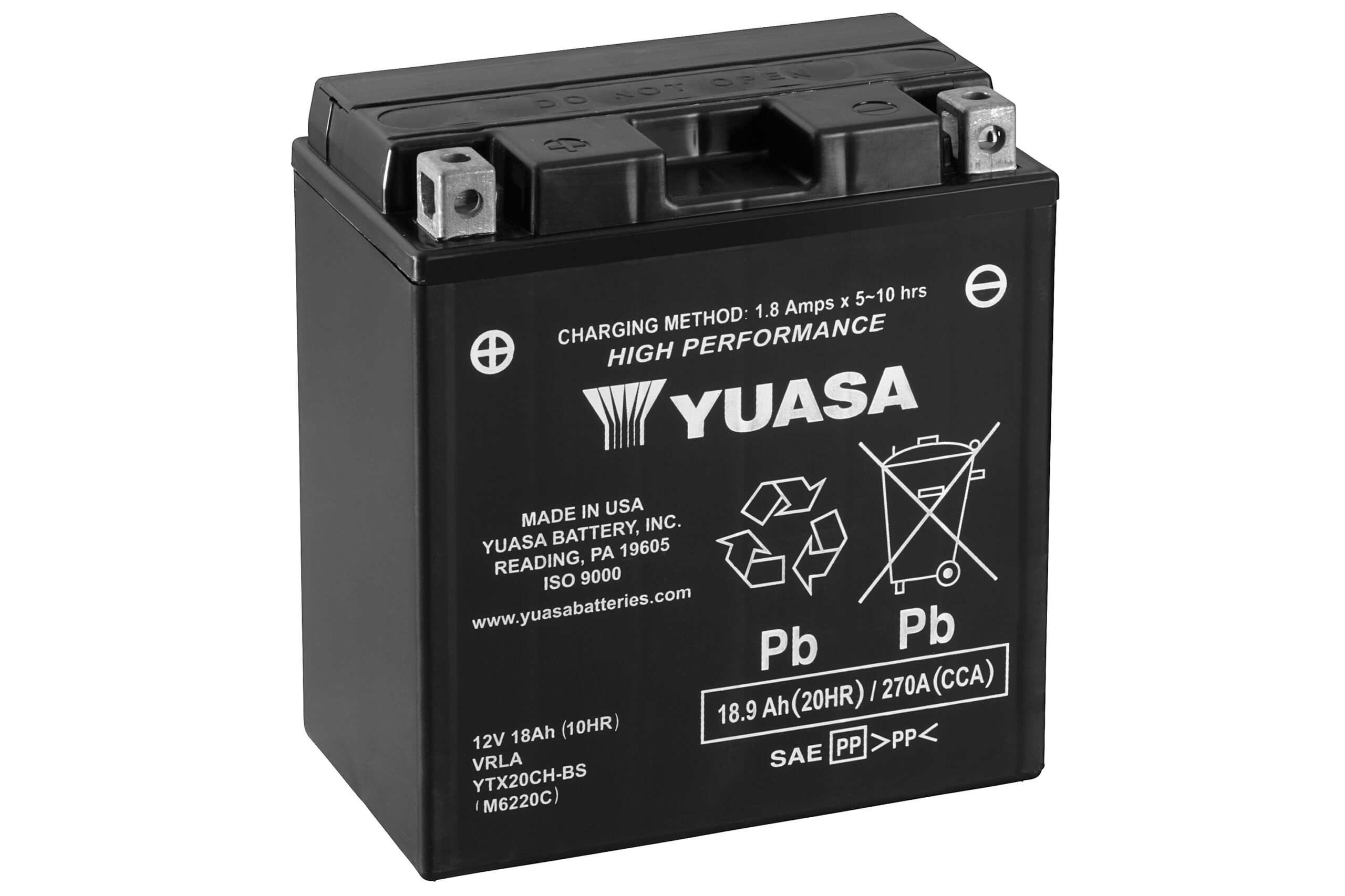 Yuasa Battery, YTX20CH-BS (cp)