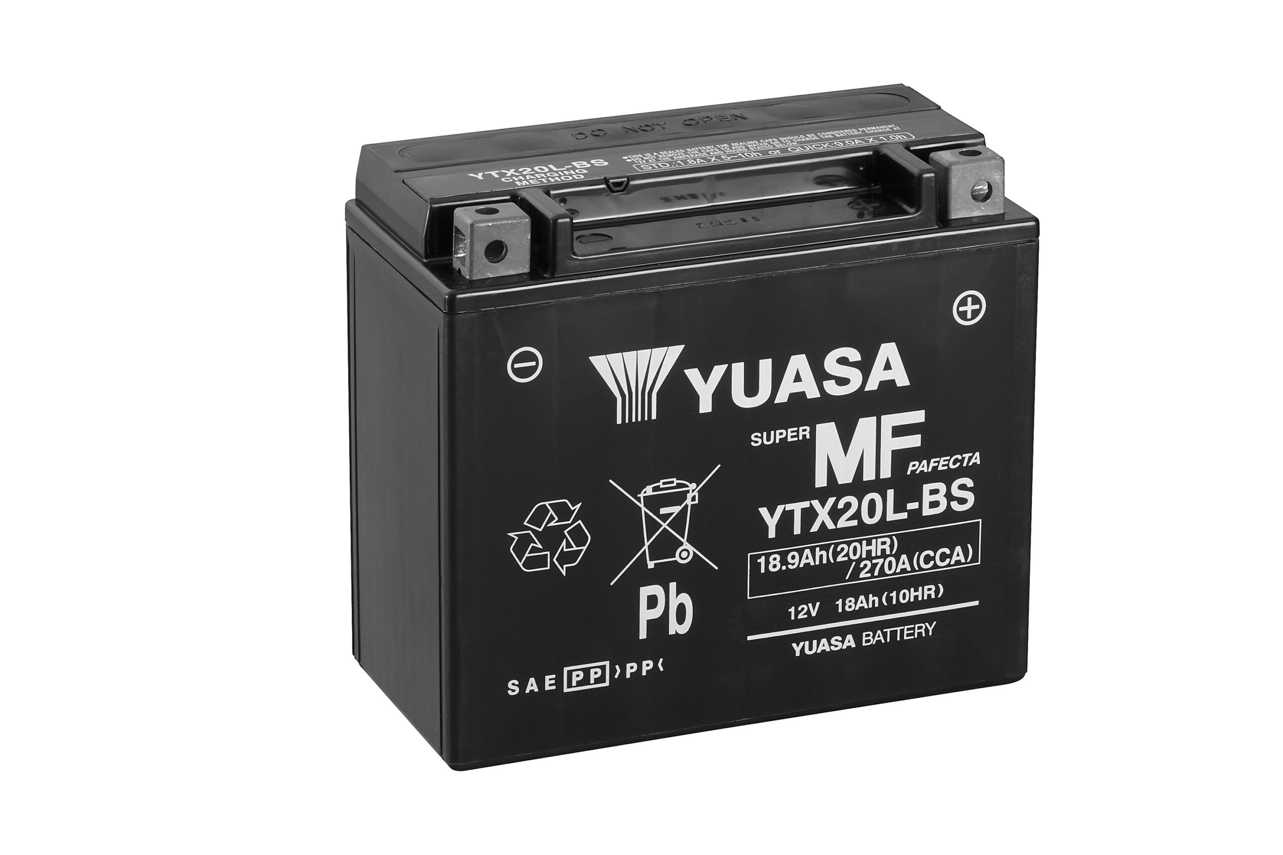Yuasa Battery YTX20L-BS (cp) with acidpack (3)