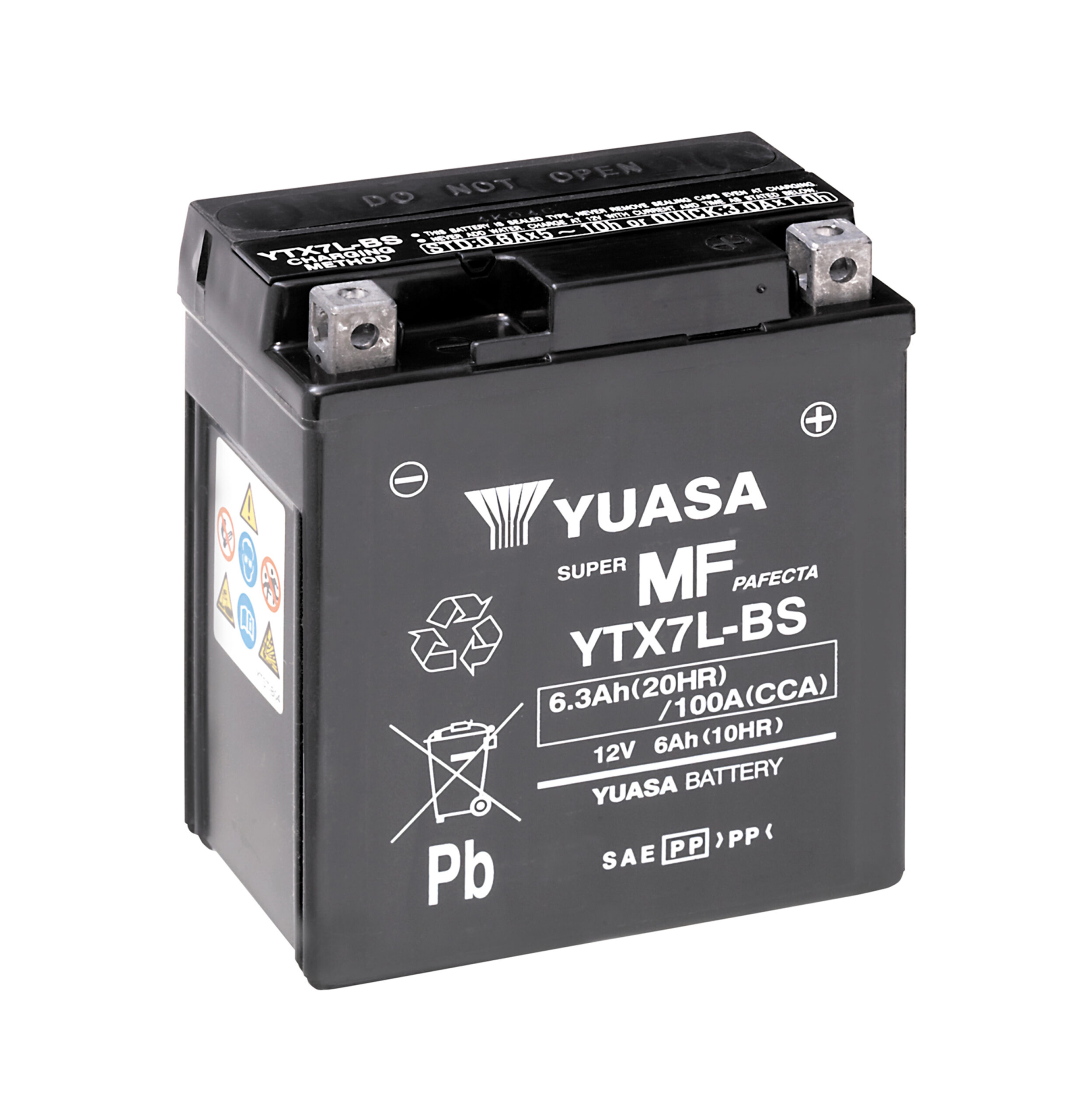 Yuasa Battery YTX7L-BS (cp) with acidpack (5)