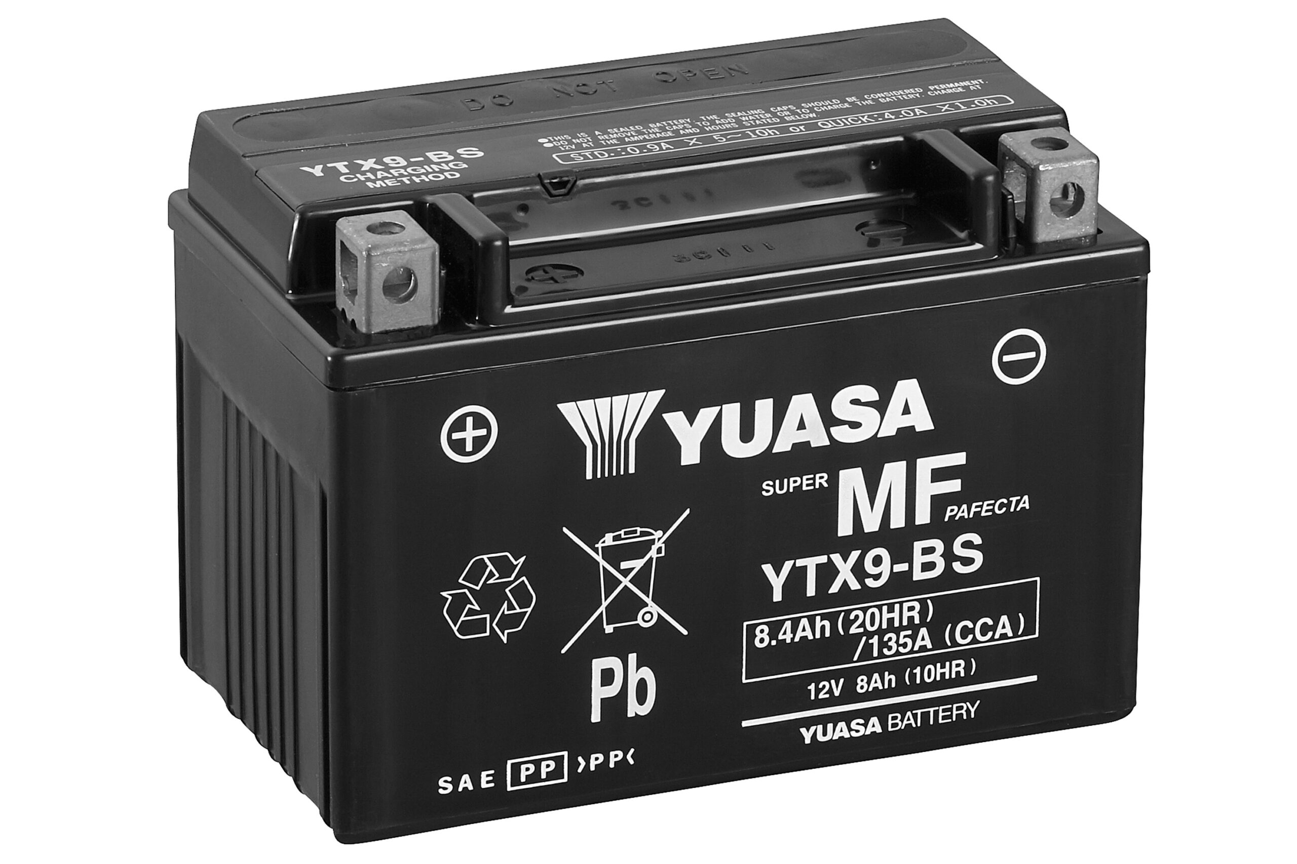 Yuasa Battery YTX9(WC) filled with acid (6)