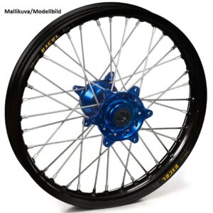 Haan wheel YZF250/450 09-.. 16,5-3,50 BLUE HUB/BLACK RIM/BLUE NIPPLES
