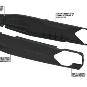 Polisport Swingarm Protectors Evo CFMOTO 450MT 24-.. Black