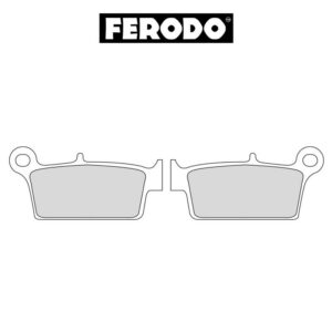 Ferodo brakepads Platinum: Gas Gas, Honda, Kawasaki, TM, Yamaha (1987-2008)