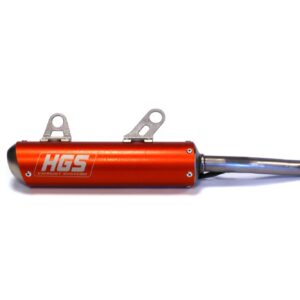 HGS Silencer 2T Red Steel KTM SX65 TC65 MC65 24-..