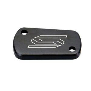 Scar Front Brake Reservoir Cover - Kawasaki/Suzuki/Yamaha  Black