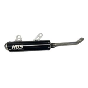 HGS Silencer 2T Racing KTM65 TC65 MC65 16-23 Black