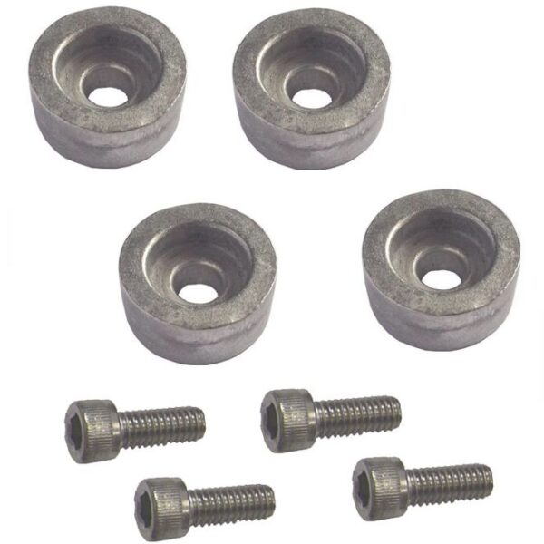 Anode alu Round Suzuki/J/E (4-pack)