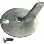 Anode alu Trim Tab Yamaha 25-60HP