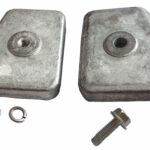 Anode alu Gearcase Johnson/Evinrude 20-35HP