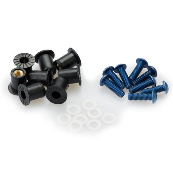 Puig Screw Kit C/Blue