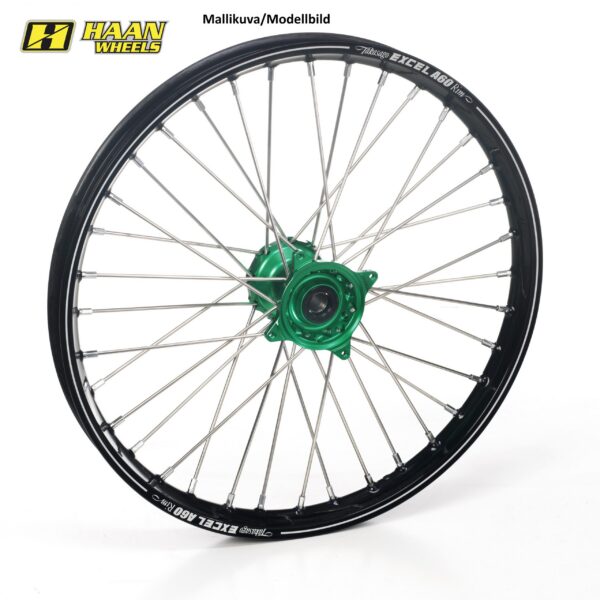 Haan wheel KX 125/250 / KXF250/450 06-18 21-1,60 A60 RIM/GREEN HUB