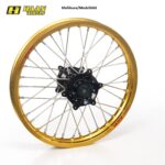 Haan wheel CRF450 13- 17-5,00 GOLD RIM/BLACK HUB