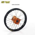 Haan wheel SX50 24-.. REAR 12-1,60 BLACK RIM/ORANGE HUB