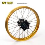 Haan wheel CRF450 02- 17-3,50 GOLD RIM/BLACK HUB