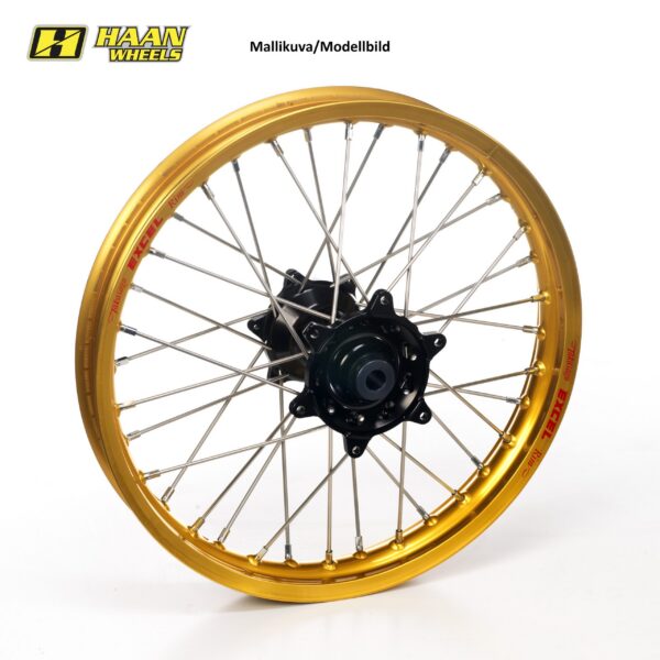 Haan wheel CRF450 02- 17-3,50 GOLD RIM/BLACK HUB