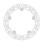 Moto-Master Halo Brakedisc rear BMW: R850R/GS/RT, R1100R/GS/RT/S, R1150R/GS/RT