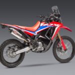 Yoshimura CRF300L/Rally 2021 Race RS-4 Stainless Slip-On Exhaust, w/ Stainless M