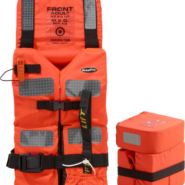 Baltic 2010 M.E.D./SOLAS lifejacket orange Adult 43+kg