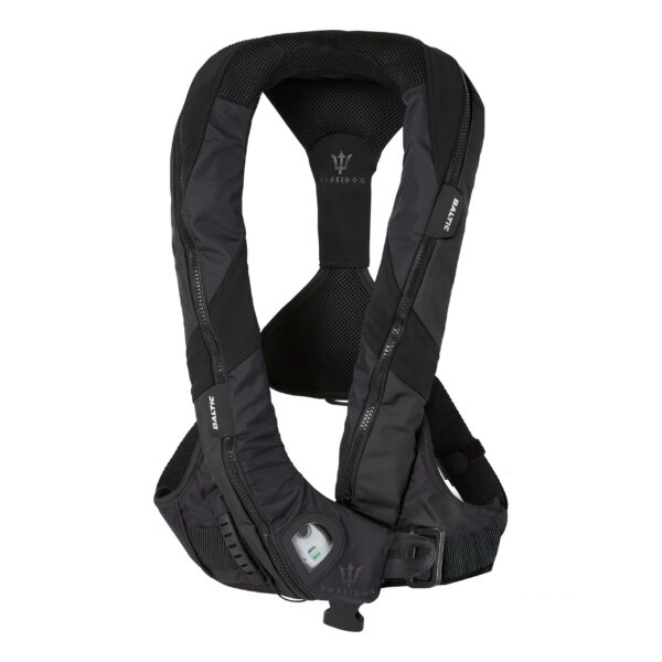 Baltic Poseidon harness auto inflatable lifejacket black 40-120kg