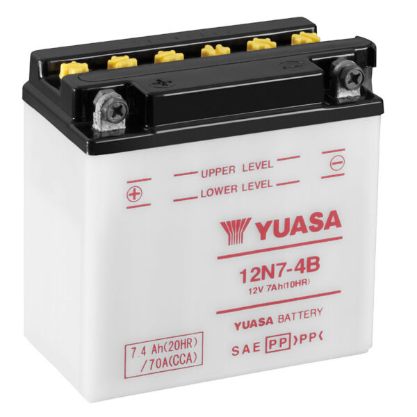 Yuasa Battery 12N7-4B (dc) no acid included (5)