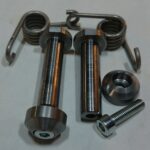 TMV Footpeg Pins Bolt-On 10mm + Springs KTM 05-15