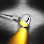 Kellermann Atto® indicator chrome w/ clear glass