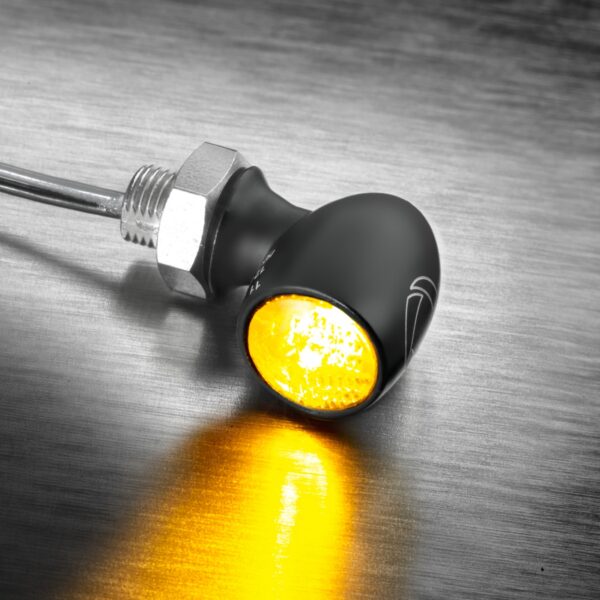 Kellermann Atto® indicator black w/ clear glass