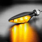 Kellermann Rhombus S Extreme black Front left/Rear right* w/ clear glass