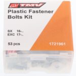 TMV Plastic fast. bolt kit SX/F 16-.. EXC 17-.. (53Pcs)