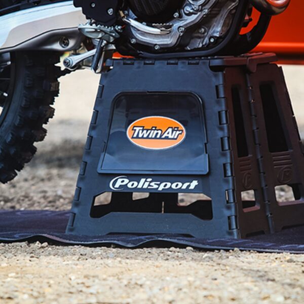 Twin Air / Polisport Foldable Lightweight Bikestand - Black