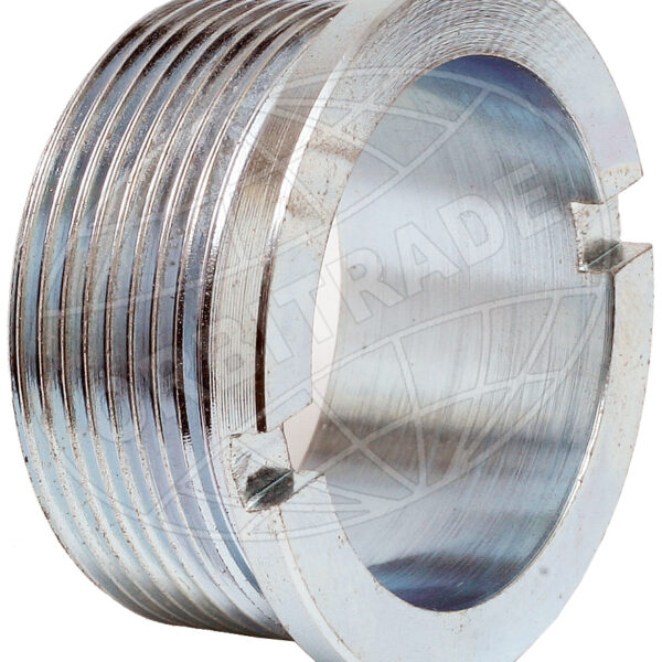 Orbitrade bushing for pivot pin