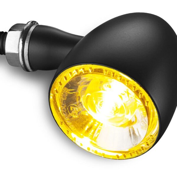 Kellermann Bullet 1000® Extreme black with clear glass