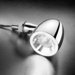 Kellermann Bullet 1000® PL White chrome w/ clear glass