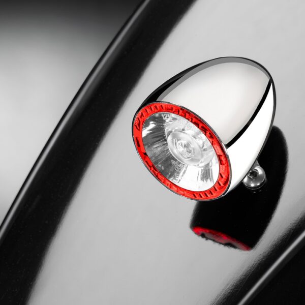 Kellermann Bullet 1000® RB chrome with clear glass