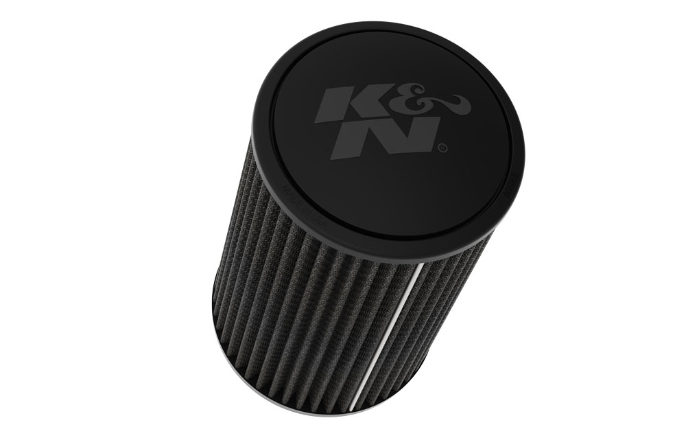 K&N Universal Clamp-On Air Filter 3-1/2"Flg, 6"B, 5-1/4"T, 9"H