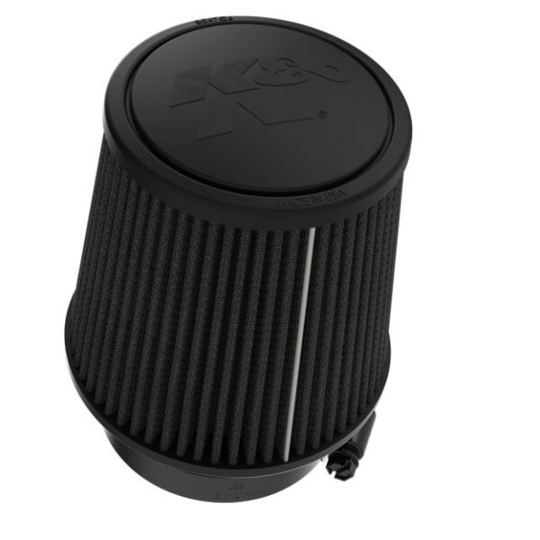 K&N Universal Clamp-On Air Filter 4"Flg 6"B 4-5/8" T 6"H