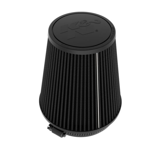 K&N Universal Clamp-On Air Filter 5"Flg 6-1/2" B 4-3/8" T 7"H