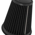 K&N Universal Clamp-On Air Filter 5"Flg, 8-1/2"B, 5"T, 9-1/2"H Gen 3 Dry Diesel